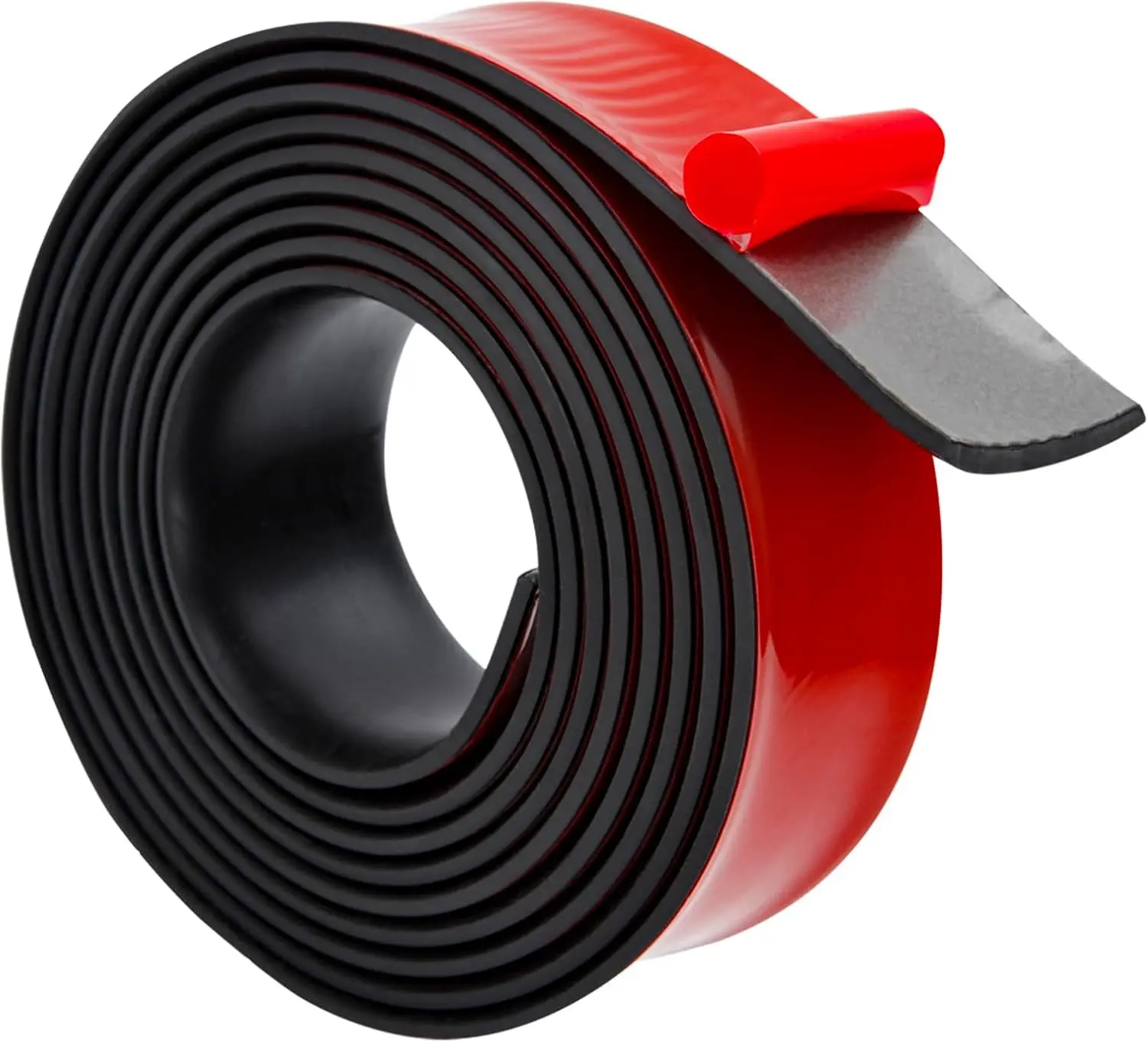Self Adhesive Neoprene Rubber Strips with Adhesive Backing | Rubber Tape, Rubber Gasket Material, Self Stick Rubber Gasket Pads for DIY Seals, 1" Wide x 1/8" Thick x 120" Long