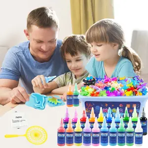 Joyfresh Magical 3D Water Elf Floating Toy Kit DIY Colorful Gel Creatures, Fun Creative Craft Set with Molds, Interactive Educational Gift for Kids