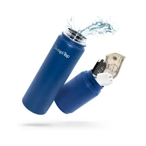 24oz Bottle With Storage-Midnight Blue