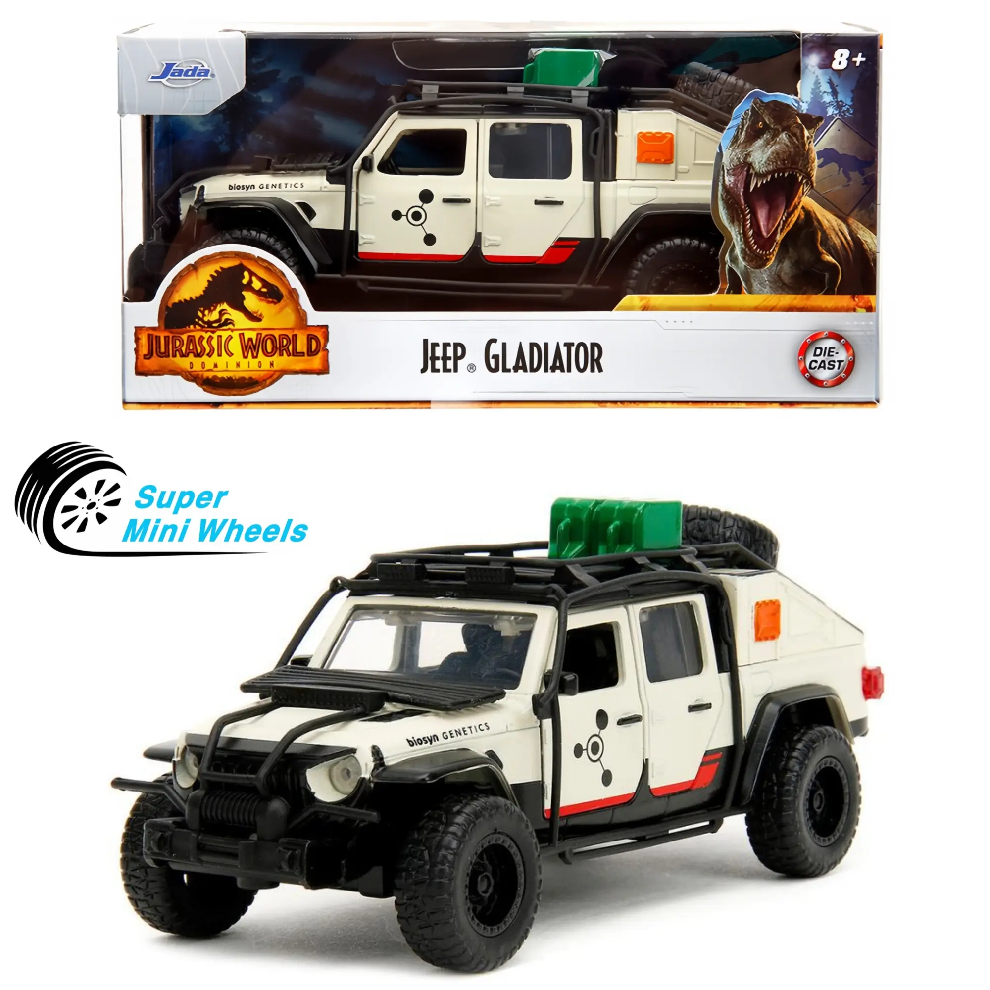 Jada 1:32 Jurassic World Dominion - Jeep Gladiator #34465