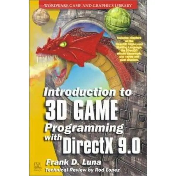 USED Book - Introduction to 3d Game Programming With Directx 9/0 by Frank D. Luna (Paperback) - english