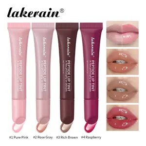 10ml Lip Glaze Moisturizing Jelly Lip Enrichment Oil Lasting Water Light Glass Lip Plump Oil Remove Line Lip Protection Serum