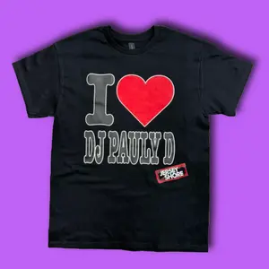 I Love DJ Pauly D Jersey Shore T-Shirt casual graphic