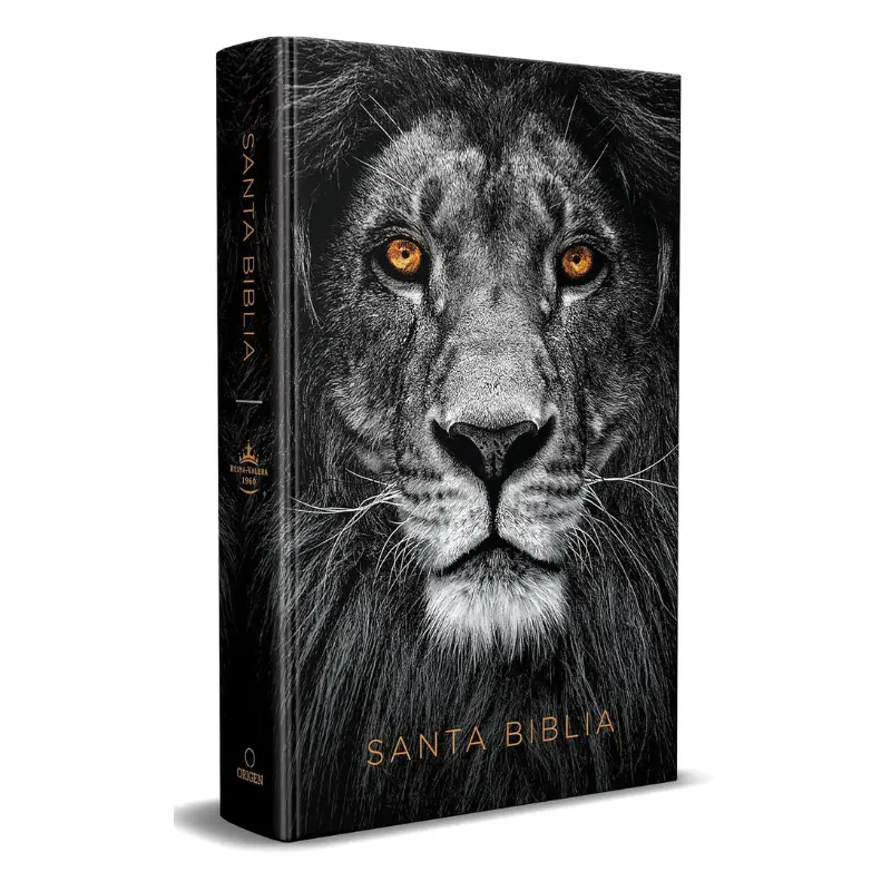 Reina Valera 1960 Spanish Holy Bible - Handy Size, Large Print, Hard Cover, Lion of Judah, with Full-Color Photographs, 5 Ways Christians Can Show Support for Israel, Church Resource