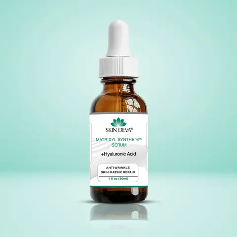 [Skin Deva] Matrixyl Synthe 6 serum with Hyaluronic acid | Peptide Anti-Wrinkle, Hydrating & Rejuvenating Serum | Skin Repair, Firming & Revitalizing Care | All Skin Types