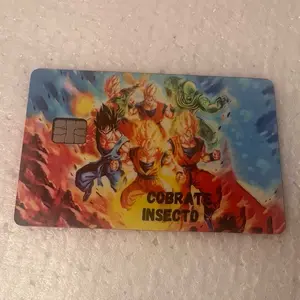 Goku Credit and Debit Card Cover - Protect Your Cards