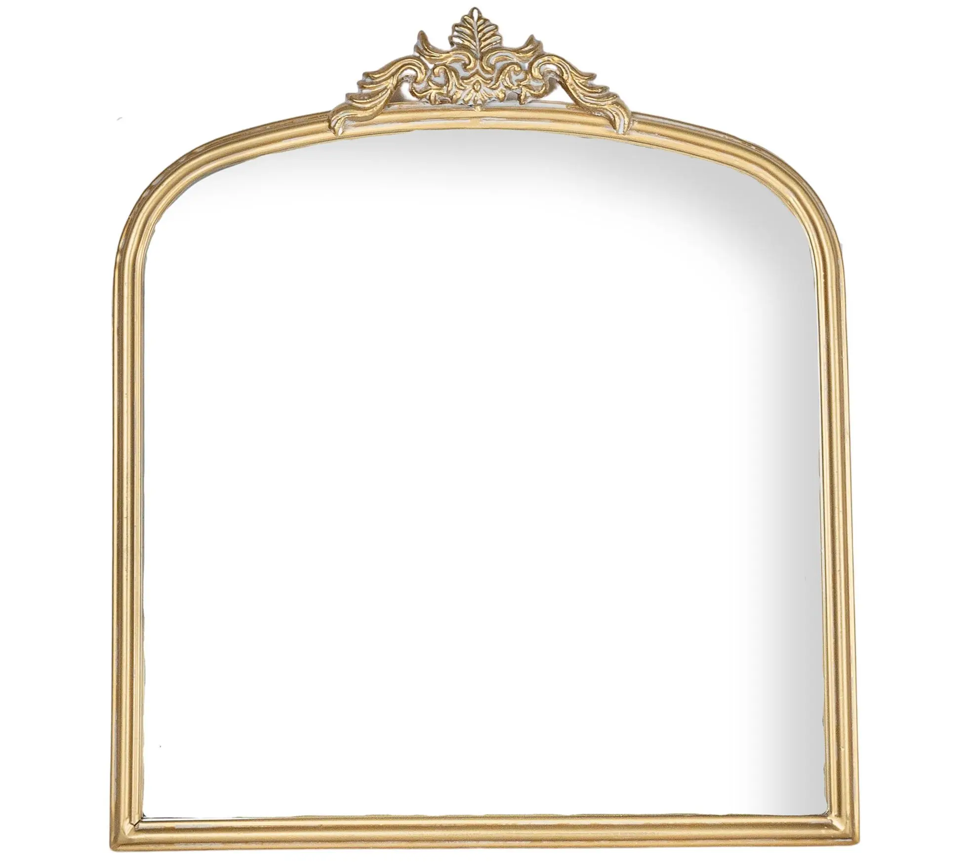 Foreside Home & Garden Wall Mirror Brass Metal& Glass Foreside Home & Garden Wall Mirror Brass Metal& Glass