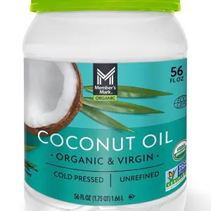 Organic Virgin Coconut Oil 56oz Cold Pressed Unrefined USDA Organic Non-GMO Verified Organic Virgin Coconut Oil 56oz Cold Pressed Unrefined USDA Organic Non-GMO Verified