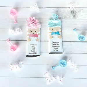 Chocolate baby shower favors, baby shower favors, it’s a girl, it’s a boy, baby shower ideas Snack Dessert
