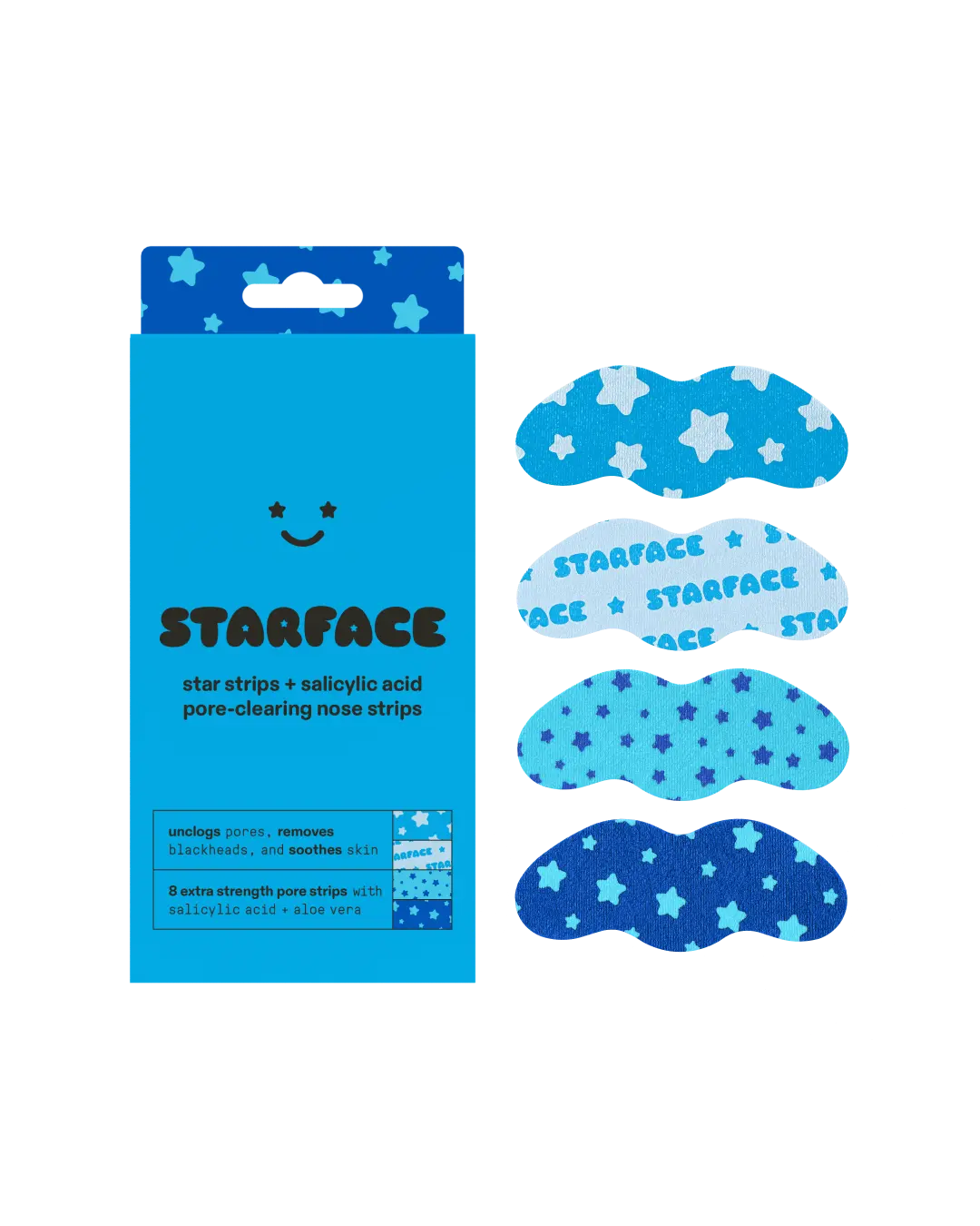 Starface Star Strips + Salicylic Acid, 8 ct