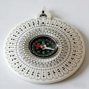 Portable Muslim Qibla Compass – High-Sensitivity Precision Direction Finder, Lightweight & Durable Kibla Compass for Travel, Camping, Hiking & Daily Prayer, Ideal Religious Gift for Ramadan, Hajj & Umrah