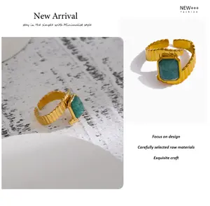 R284 – Blue Apatite Waterproof Ring!