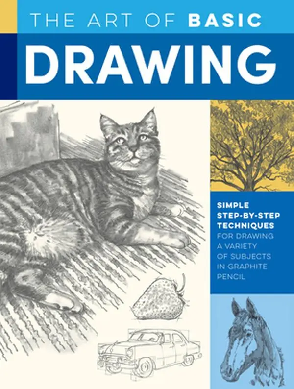 USED Book - Art of Basic Drawing: Simple Step-By-Step Techniques for Drawing a Variety of Subjects in Graphite Pencil by Powell, William F. (Paperback) - english