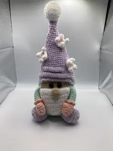Hand Crocheted Spring Gnome