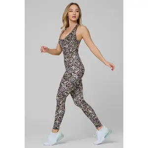 Rise Racer Back Legging Jumpsuit