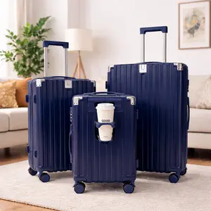 GMZGZN strong and durable 3 Piece Luggage Sets, Suitcase Spinner Hardshell Lightweight TSA Lock  20in,24,28 Inch,carry on luggage forLeisure and vacation trip