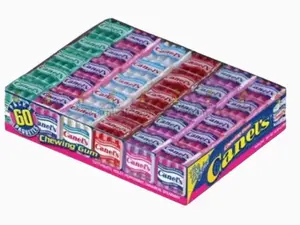 Canel’s Original Chewing Gum 60 Pack Bulk Assorted Flavors