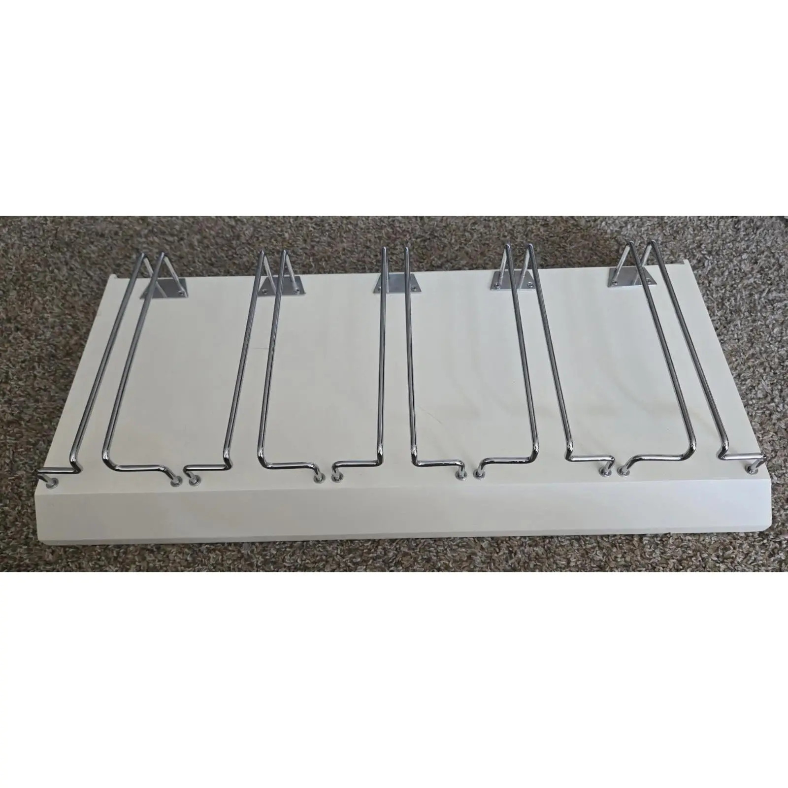 IKEA Under The Cabinet Wine Glass Holder (Some Scratches, See Photos)