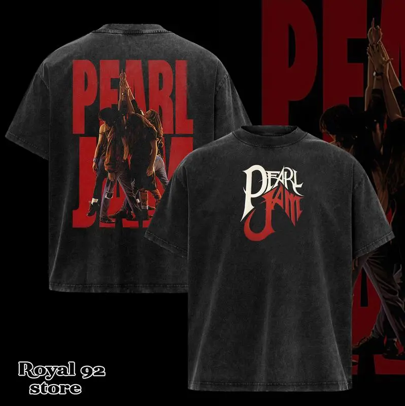 pearl jam t shirt - TikTok Shop