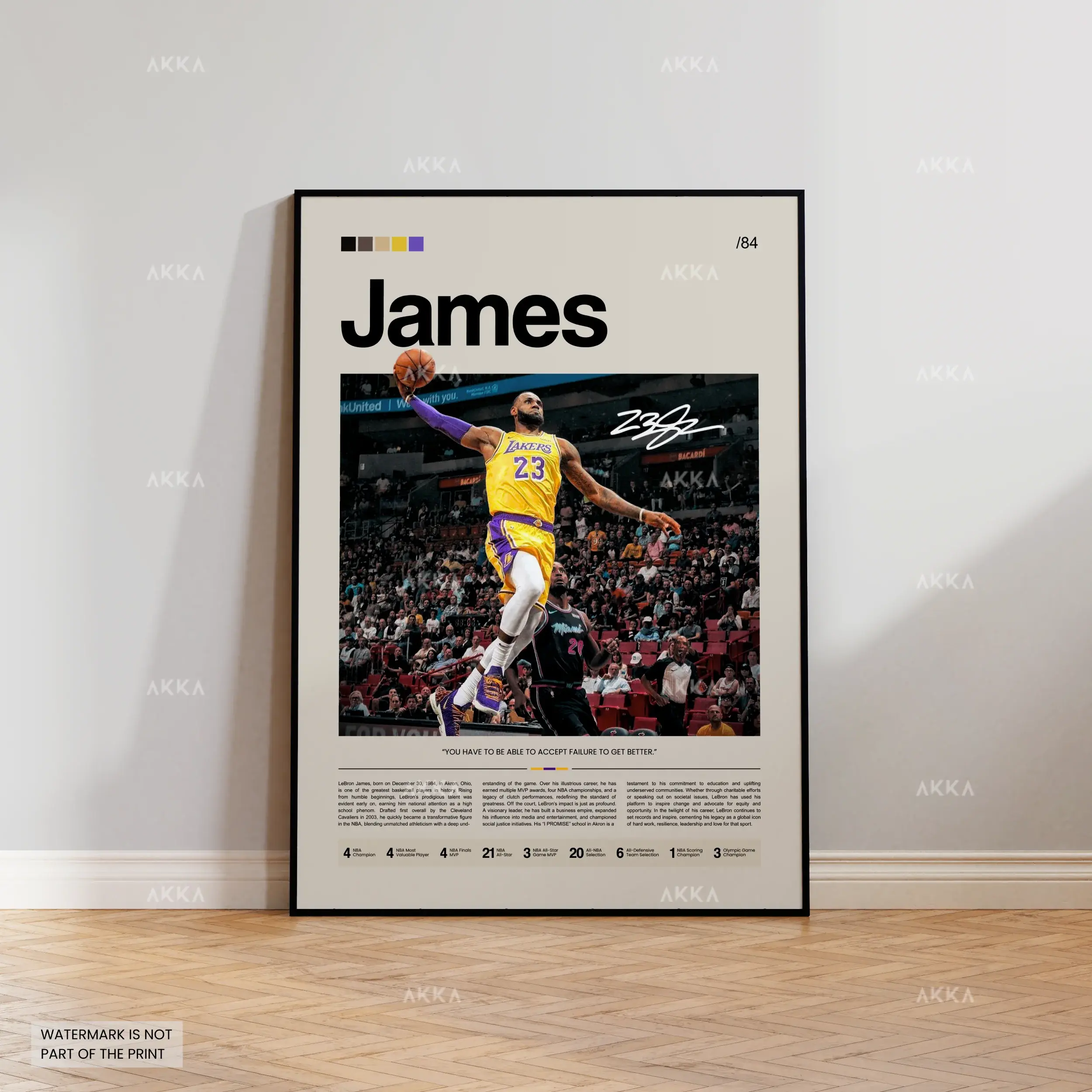 Lebron James -Los Angeles Lakers Poster