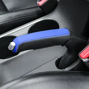 New Design, Car Gear Hand Brake Cover Sleeve Car Interior Protect Cover, Protector Accessories, PU Leather