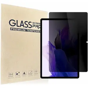 Anti-Spy Tempered Glass Film for  Galaxy Tab S10 FE/S9 FE 5G (10.9 inch) & Galaxy Tab S9/S8/ S7 (11 inch)  Screen Protector, Anti-Scratch, Anti-Shock