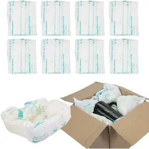 Pack of 8 Handy Room Temperature Expanding Foam Bags for Shipping, Instant Quick Expanding Packaging Filler for Packing and Shipping Solution