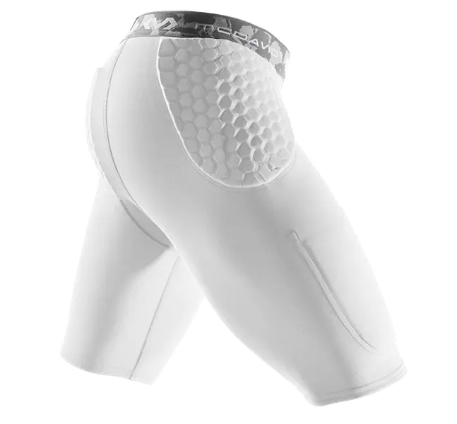 McDavid HEX Girdle/2-Pocket - eatures HEX hip pad protection and provides compression technology that supports large core muscles, helping reduce pulls and fatigue for ultimate confidence in motion