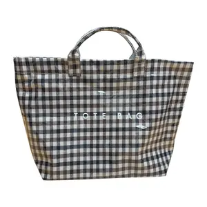 Midnight Gingham Everyday Tote