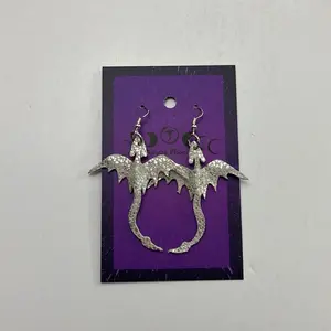 Ghost Orbit Comet Dragon Singles Earrings