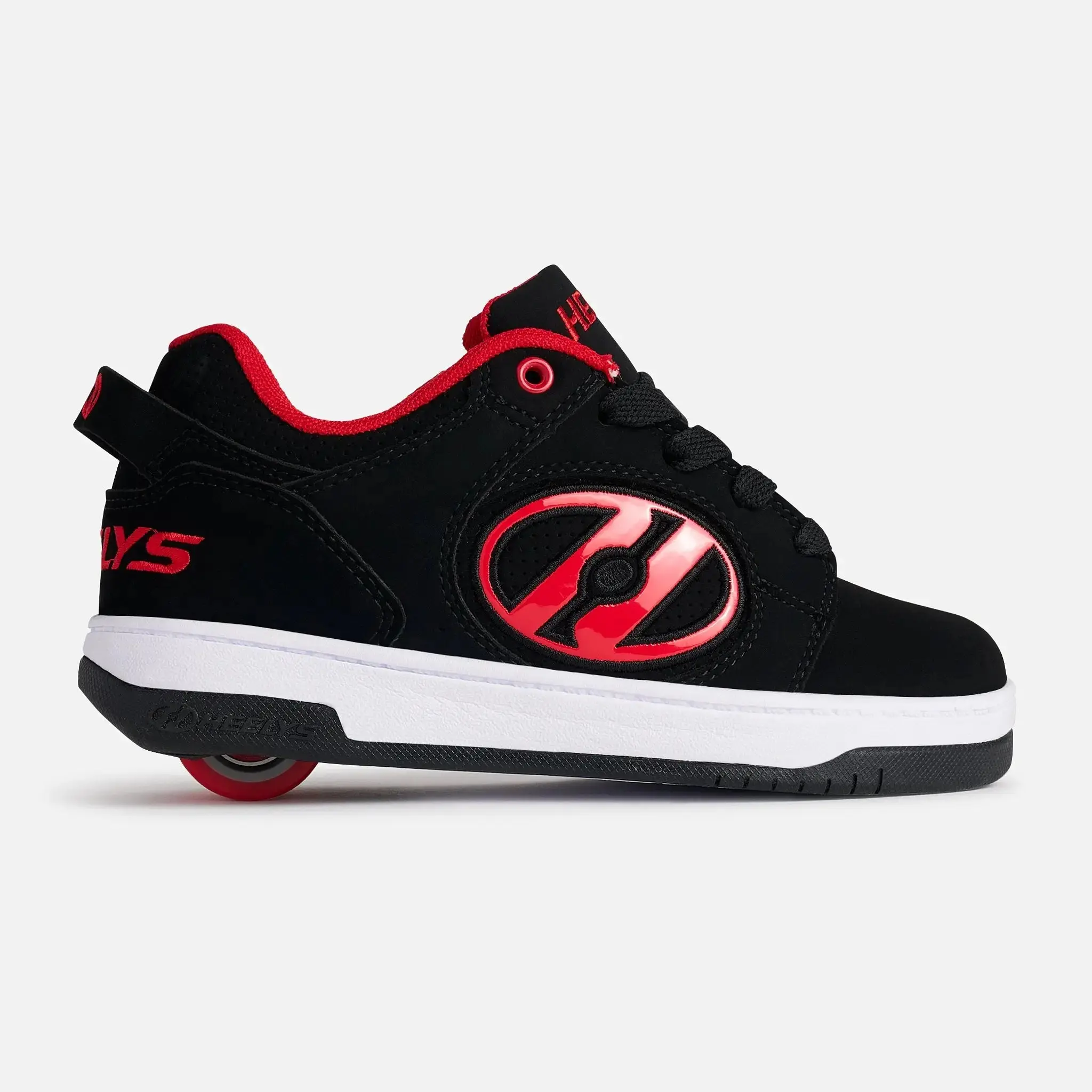 HEELYS Voyager Men's Footwear - Closed-Front Lace-Closure Skater Style Casual Trainers, Nubuck Leather & Synthetic, Steady Handling, Versatile Silhouette, Everyday Use, Embossed Logo, Sneaker, Casual Walking Trainers, Walking Shoes, Trendy Trainers