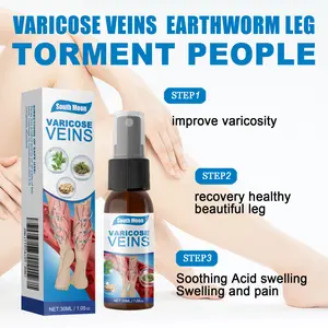 South Moon Varicose Veins Spray - Gentle Leg Care for Comfort Relief & Vein Repair - 30ml