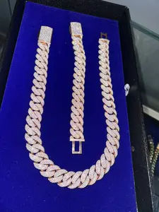 Moisinite AND CZ Hip Hop Jewelry - Elegant Design, Perfect for Any Occasion, High-Quality Materials