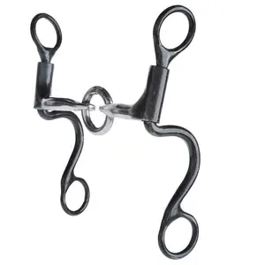 Dutton 3-piece Large Life Saver Short S Calvary Cheek Bit