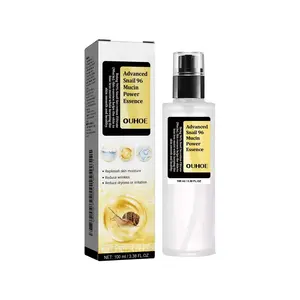 OUHOE Advanced Snail 96 Mucin Power Essence Snail Secretion Repair Hydrating Wrinkle Reducing Brightening Facial Essence