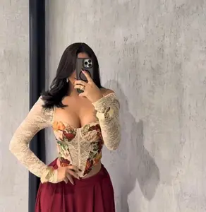 Rose Bustier Cream Long Sleeve Top