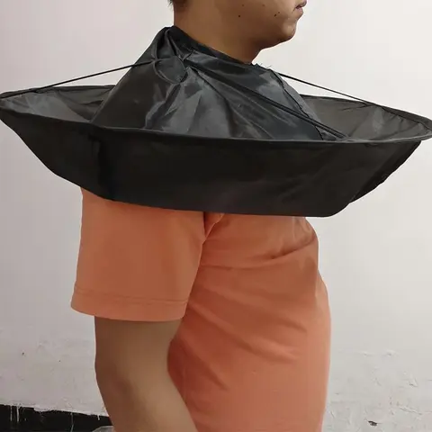 Adult Home Haircut Cape, Salon Hairdressing Wrap, Barber Shop Cutting Shawl Scarf, Essential Grooming Accessory, Haircutting