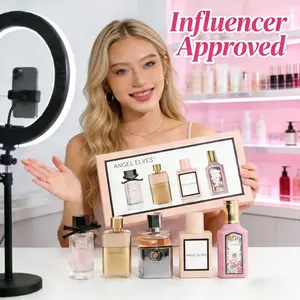 Valentine's Day Perfume Gift Set for Women, Angel Elves 4 Piece Floral Eau De Toilette, 120ML Total, Long-Lasting Fresh Scent, Gift Ready, Fragrance Gift Set