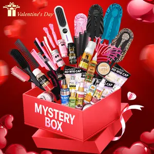 【 Valentine's Day Gift Box】Limited-Time Offer Mystery Box- Mystery Birthday Gift,Mystery Box Challenge Friend Gift,Hair Care Set Makeup
