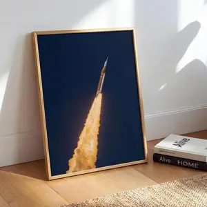 [Sale off up to 50%] [Free ship] [No Frame] Poster No Frame - Artemis II NASA Poster, First Crewed Lunar Flyby Print, Moon Mission Space Wall Art