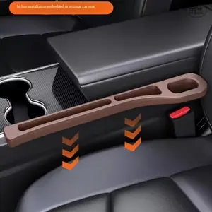 Car Seat Gap Filler Strip Set, Car Interior Accessories, Vehicle Storage Box Fillers, Automotive Organizer, Essential Car Essentials, Car Console Organizer, Car Storage Organizers