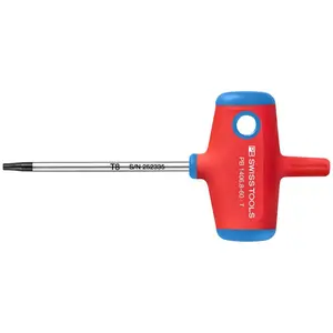 PB Swiss Tools PB 1406.8-60 Cross-Handle Screwdrivers, TORX® T8