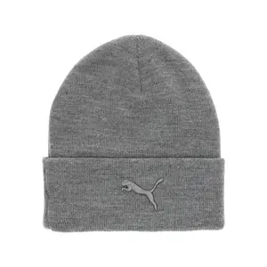 PUMA Mens Tonal Rib Cuff Beanie Casual - Grey