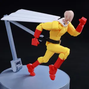 9L3D Action Figure Multi-Jointed One Punch Man Lucky13 Dummy13 T13 Titan13 Printed Mannequin Model Ornaments Shapeshift Gift Toy