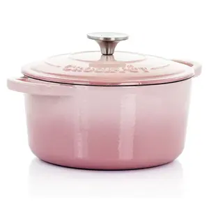 Crock-Pot Artisan 3 Qt. Enameled Cast Iron Dutch Oven with Li
