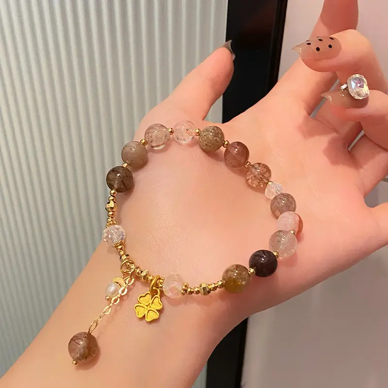 17 Lucky Grass Color Hair Crystals