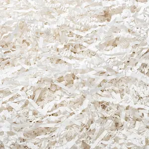 2 LB Crinkle Cut Paper Shred White Crinkle Shredded Paper -  Box Baskets Bag Filler - Confetti Stuffing for Birthday, Holiday  Packaging Wrapping