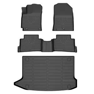 Depituu For Hyundai Kona 2018-2023/ Kona N 2022-2023 (Not Electric Models) Floor Mats & Cargo Liners, All Weather Floor Mats,Waterproof Anti-slip Durable Floor Mats Car Accessories Autos Protector Automotive,auto accessories,car essentials,car accessories