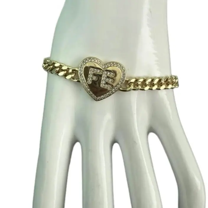 Beautiful brazalete  de la fe size 7.5 for women