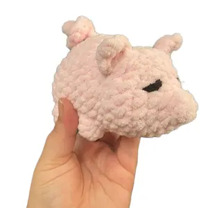 Small Crochet Pig